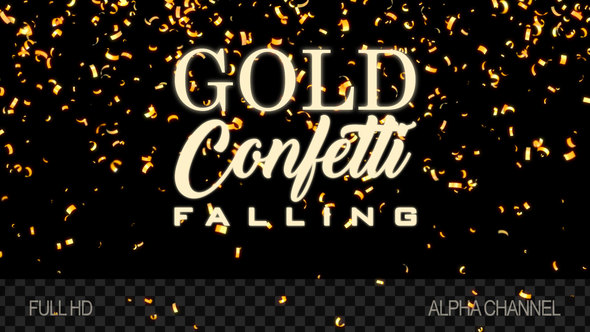 Gold Confetti