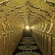 Gold Tunnel - VideoHive Item for Sale