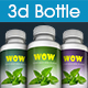Realistic 3D Bottle Mock-Up - GraphicRiver Item for Sale
