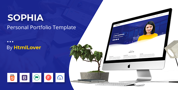 Sophia - Personal Portfolio Template