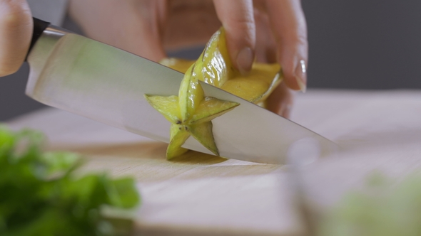 Exotic Fruits on the Table