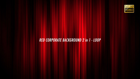 Red Corporate Background Loop