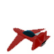 Red Sligun Space Ship - 3DOcean Item for Sale