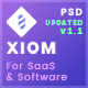 XIOM – SaaS, Software, WebApp and Startup Tech PSD Template - ThemeForest Item for Sale