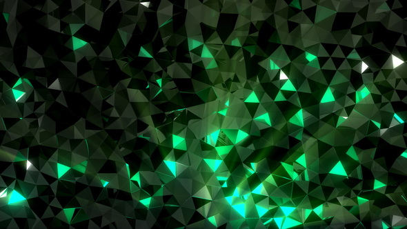 Low-Poly Crystal Background alt
