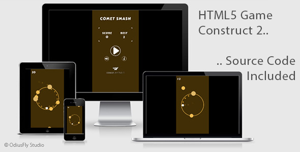 Comet Smash - HTML5 Game