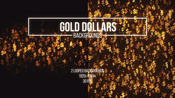 Gold Dollars Backgrounds