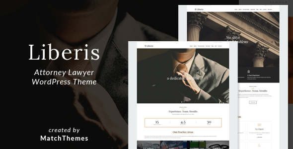 Liberis - Attorney Lawyer WordPress Theme v2.3.1