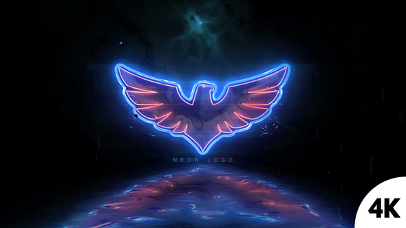 Neon Logo Reveal V2 alt