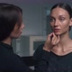 MakeUp Artist Work With Lips - VideoHive Item for Sale