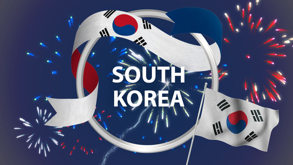 South Korea Flag (Independence Day Package) alt