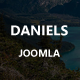 Daniels - Onepage Portfolio Joomla! Theme - ThemeForest Item for Sale