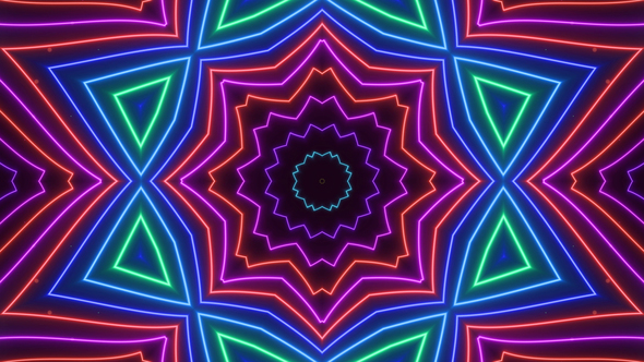 Neon Laleida Loop Background alt