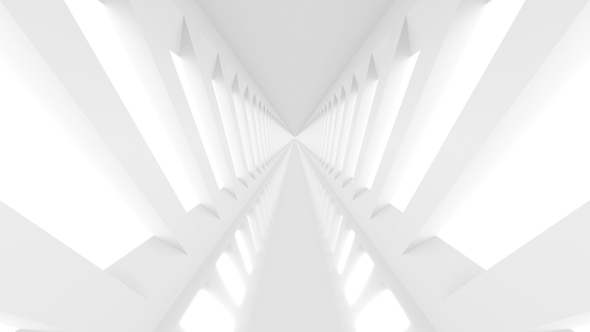 Empty White Corridor alt