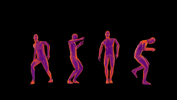 Low Poly Party Dancer alt