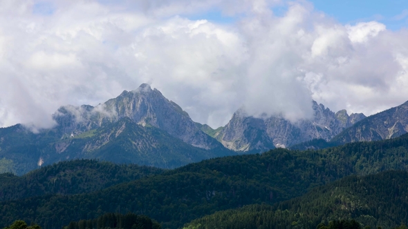 Forggensee and Schwangau , Germany, Bavaria