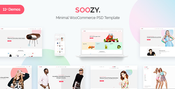 Soozy | Minimalist WooCommerce Psd Template