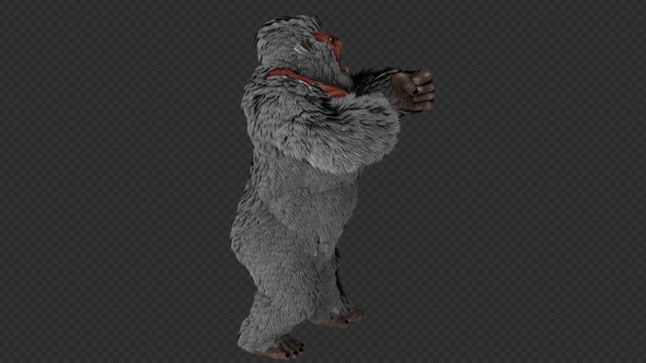 Injured Gorilla Kingkong Pack 4 IN 1 alt