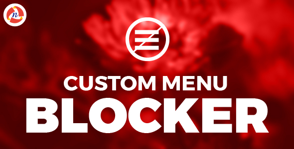 Custom Menu Blocker