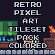 Retro Pixel Art Tileset Pack Colored Version - GraphicRiver Item for Sale