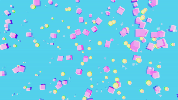 Abstract Pop Geometric Background 02 alt