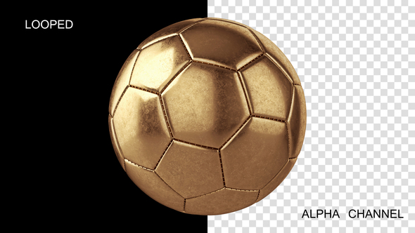 Golden Soccer Ball