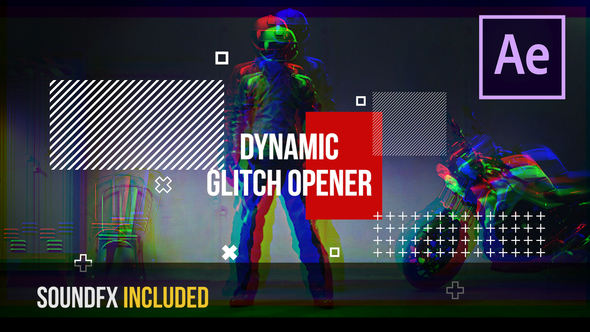 Dynamic Glitch Opener | After Effects