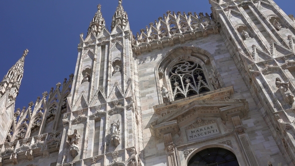 Duomo Di Milano Gothic Cathedral Church, Milan