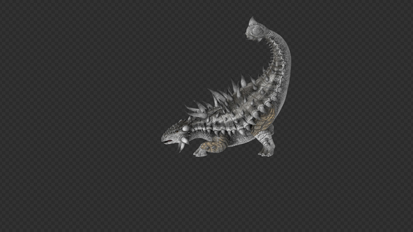 Ankylo Dinosaur Tail Pound Tail Sweep Walk 12 IN 1 alt