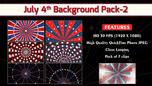 July 4th Background Pack-2