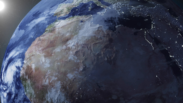 Earth Zooms In On North Africa alt