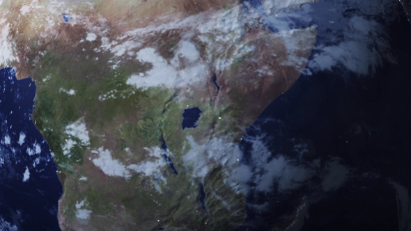 Earth Zooms In On South Africa alt