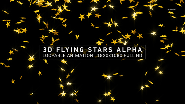 3D Flying Stars