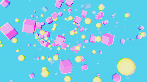 Abstract Pop Geometric Background alt