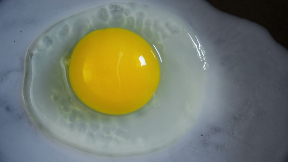 Preparation of Fried Eggs