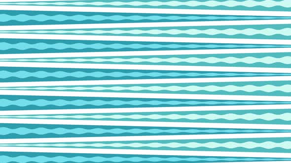 Colorful Wavy Line Pattern