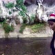 Cute Asian Girl Walking Next to the River Thailand - VideoHive Item for Sale