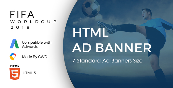 FIFA World Cup 2018 -  Ad Banners