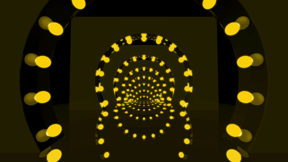 Yellow Lamps Corridor alt