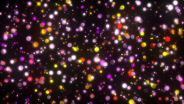 Particle Glittering Background