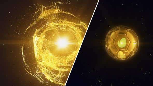 Gold Swirls Logo Reveal alt