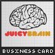 Juicy Brain Business Card - GraphicRiver Item for Sale