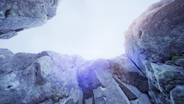 Sun Light Inside Mysterious Cave alt