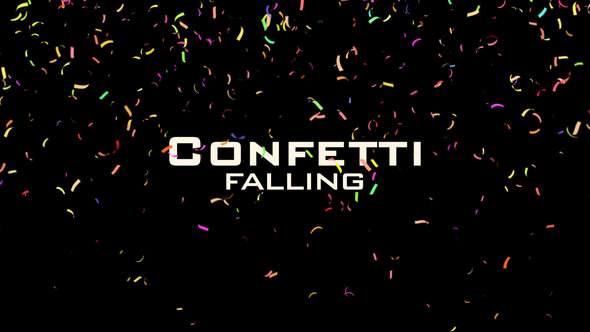 Confetti Falling