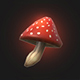 Red Mushroom - low poly - 3DOcean Item for Sale