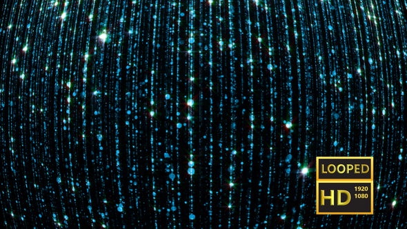 Rain of Falling Bright Particles alt