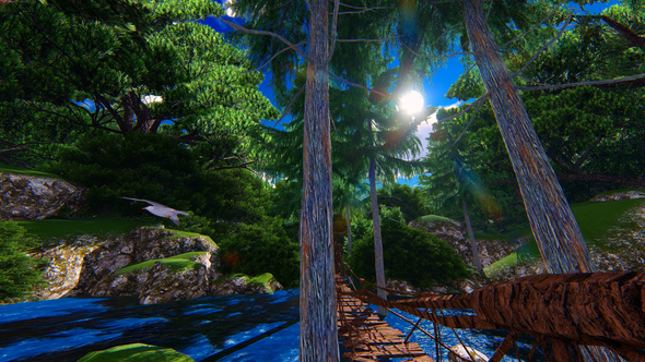 Panorama The Bridge To Island alt