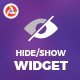 Hide/Show Widget - CodeCanyon Item for Sale