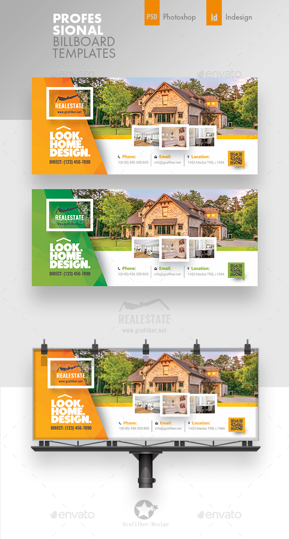 Real Estate Billboard Templates