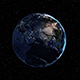 Realistic Earth Rotating in Space - VideoHive Item for Sale